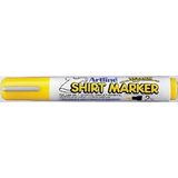 Artline T-Shirt marker Artline, corp plastic, varf rotund 2.0mm - galben