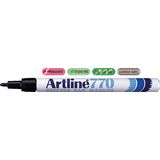 Artline Marker Artline 770, pentru pachete congelate, corp metalic, varf rotund 1.0mm - negru