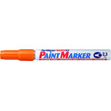 Artline Marker cu vopsea Artline 400XF, corp metalic, varf rotund 2.3mm - portocaliu