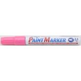 Artline Marker cu vopsea Artline 400XF, corp metalic, varf rotund 2.3mm - roz