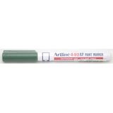 Artline Marker cu vopsea Artline 440XF, corp metalic, varf rotund 1.2mm - verde