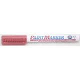 Artline Marker cu vopsea Artline 440XF, corp metalic, varf rotund 1.2mm - rosu
