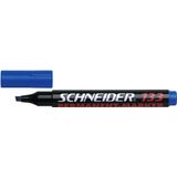 Schneider Permanent marker Schneider Maxx 133, varf tesit 1+4mm - albastru