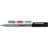 Artline Permanent marker Artline 250, corp plastic, varf rotund 0.4mm - negru