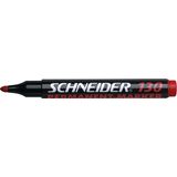 Schneider Permanent marker Schneider Maxx 130, varf rotund 1-3mm - rosu