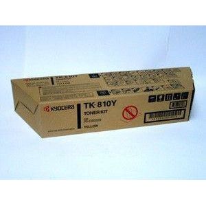 Toner imprimanta YELLOW TK-810Y 20K ORIGINAL KYOCERA FS-C8026N
