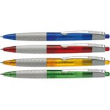 Schneider Pix Schneider Loox, rubber grip, clema metalica, culori asortate - scriere albastra