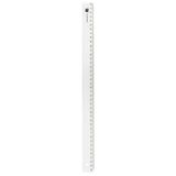 Alco Rigla din plastic transparent, 40cm, Alco