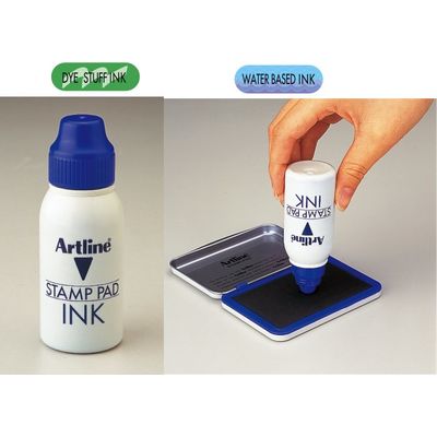 Tus Artline, pentru stampile, 50ml - albastru