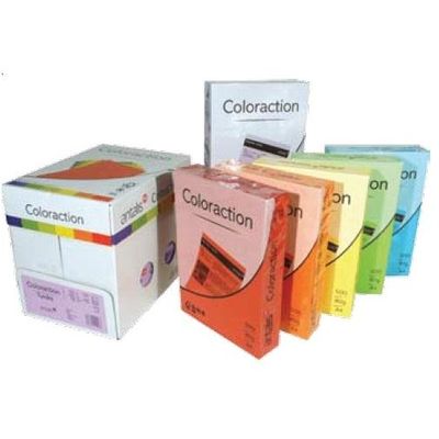 Hartie color Coloraction, A4, 80 g, mix 5 x 50 coli culori pastel asortate, 80 g, 250 coli/top - Pret/top