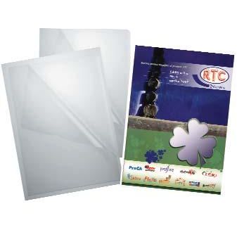 Mapa de protectie, deschidere in L, A4, transparent, 100 bucati/set - Pret/set