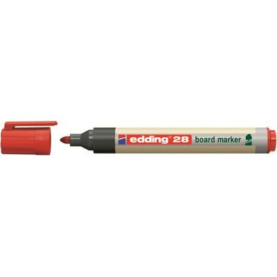 Marker pentru tabla Edding Eco, varf rotund, 1.5 - 3 mm, rosu - Pret/buc