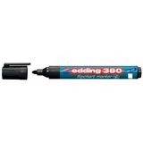 Edding Marker Edding 380 pentru flipchart, varf rotund, 1.5-3mm. Culoare scriere: negru - Pret/buc