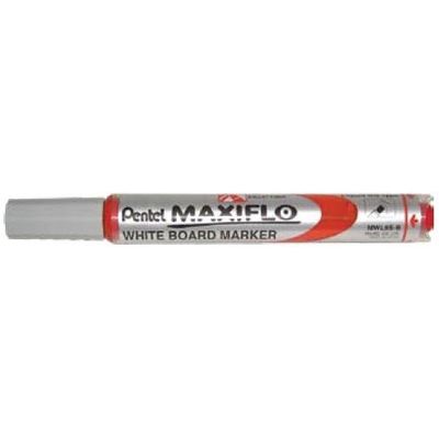Marker pentru tabla Pentel Maxiflo, 4 mm, rosu - Pret/buc