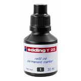 Edding Tus Edding T25, pentru markere permanente, 30 ml, negru - Pret/buc