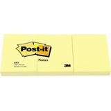 POST-IT Notite autoadezive Post-it, 38 x 51 mm, 100 file, 3 bucati/set, galben - Pret/set