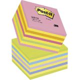 POST-IT Cub notite autoadezive Post-it Lollipop neon, 76 x 76 mm, 450 file, galben/roz/portocaliu/verde neon - Pret/set