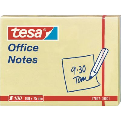 Notite adezive Tesa, 75 x 100 mm, 100 file - Pret/buc