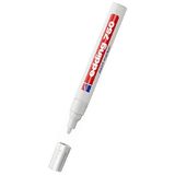 Edding Paint marker Edding 750, varf rotund, 2 - 4 mm, alb - Pret/buc