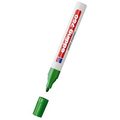 Paint marker Edding 750, varf rotund, 2 - 4 mm, verde - Pret/buc