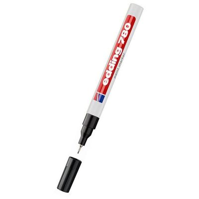 Paint marker Edding 780, 0.8 mm, negru - Pret/buc