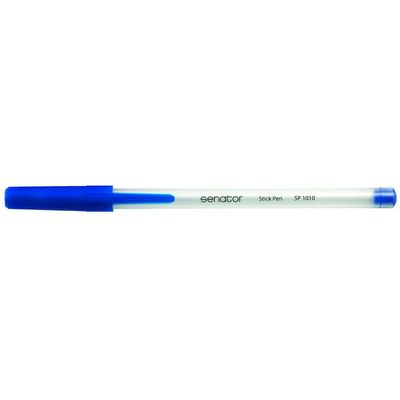 Pix fara mecanism Senator Stick Pen, 0.7 mm, albastru - Pret/buc