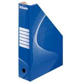 Esselte Suport vertical Esselte pentru documente, din carton, 80 x 325 x 247 mm, albastru - Pret/buc