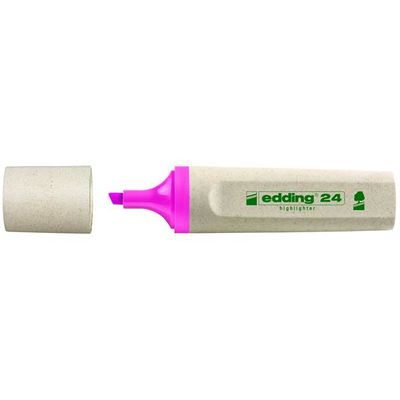 Textmarker Edding Ecoline 24, 2 - 5 mm, roz - Pret/buc