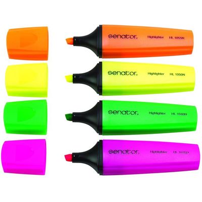 Textmarker Senator, 1-5 mm, galben - Pret/buc