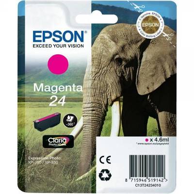 Cartus Imprimanta Epson MAGENTA NR.24 C13T24234010 4,6ML ORIGINAL XP-750