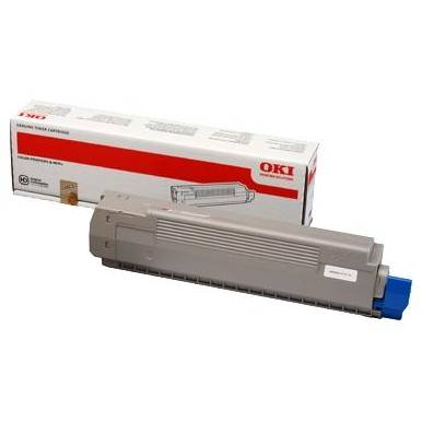 Toner imprimanta YELLOW 44643001 7,3K ORIGINAL OKI C801N