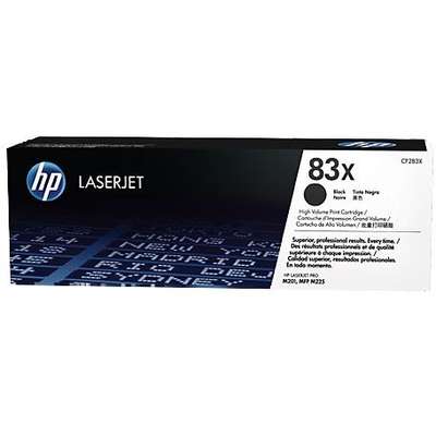 Toner imprimanta HP 83X Black