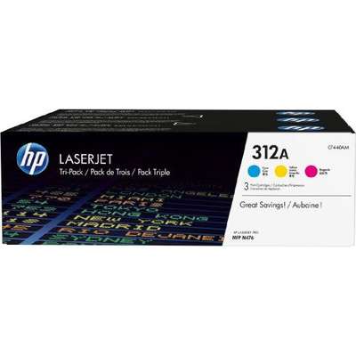 Toner imprimanta HP 312A Tri-Pack