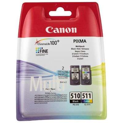 Cartus Imprimanta Canon PG-510 + CL-511 Black, Color