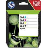 HP 364 Black, Cyan, Magenta, Yellow