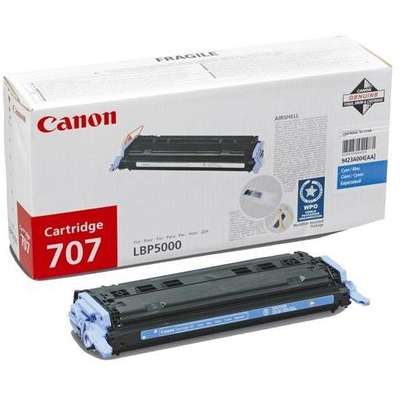 Toner imprimanta CYAN CRG-707C 2K ORIGINAL CANON LBP 5000