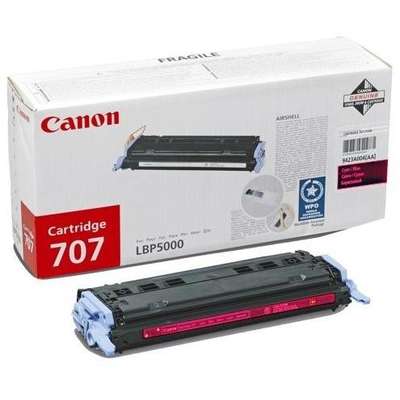 Toner imprimanta MAGENTA CRG-707M 2K ORIGINAL CANON LBP 5000