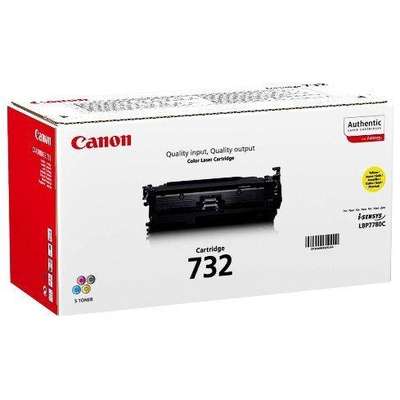 Toner imprimanta YELLOW CRG-732Y 6,4K ORIGINAL CANON LBP 7780CX