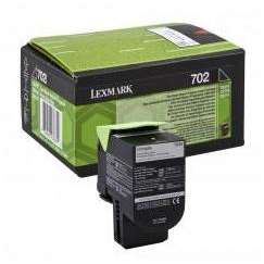Toner imprimanta Lexmark 702KE Black Corporate Cartridge (1k) for CS310 / 410 / 510