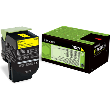 Toner imprimanta Lexmark 702YE Yellow Corporate Cartridge (1K) for CS310 / 410 / 510