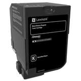 Lexmark Black Return Programme Cartridge, cod 74C20K0, compatibil cu CS720, CS725, CX725, capacitate 3 k pag