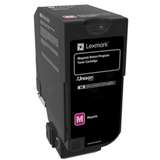 Lexmark Magenta Corporate Cartridge, cod 74C20ME, compatibil cu CS720, CS725, CX725, capacitate 3 k pag