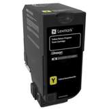 Lexmark Yellow Return Programme Cartridge, cod 74C20Y0, compatibil cu CS720, CS725, CX725, capacitate 3 k pag