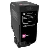 Lexmark Magenta Standard Yield Return Programme Cartridge, cod 74C2SM0, compatibil cu CS720, CS725, CX725, capacitate 7 k pag