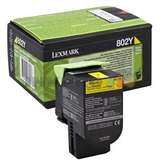 Lexmark 802YE Yellow Corporate Cartridge (1k) for CX310 / 410 / 510