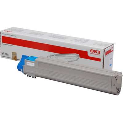 Toner imprimanta OKI HC cyan TONER-C931 cod 45536507; compatibil cu C931, capacitate 38k pag