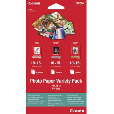 Hartie Foto Canon VP-101 Variety Pack 10 x 15 cm 20 coli