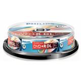 Philips DVD+R 8.5GB Double layer (10 buc. Spindle, 8x) PHILIPS
