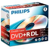 Philips DVD+R 8.5GB Double layer  8x, Jewelcase, PHILIPS
