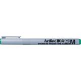 Artline OHP Non-Permanent marker ARTLINE 804, varf mediu - 1.0mm - verde